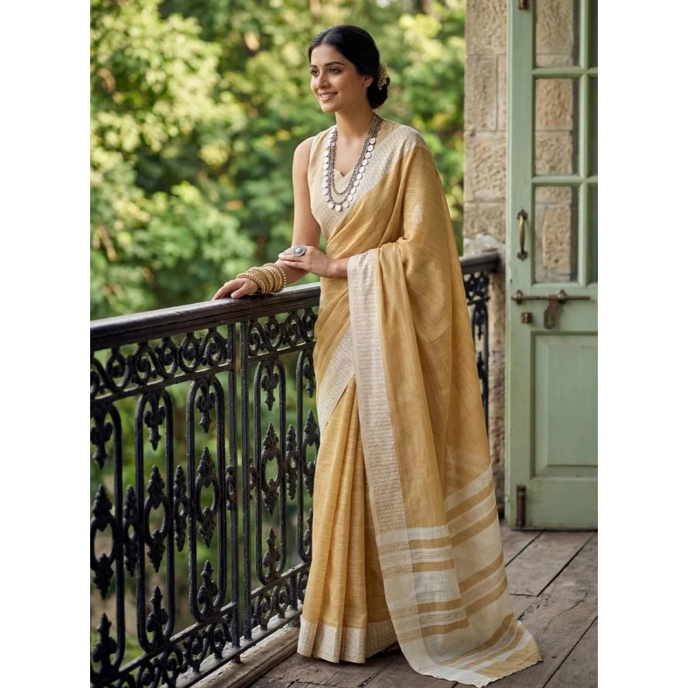 Linen Sarees