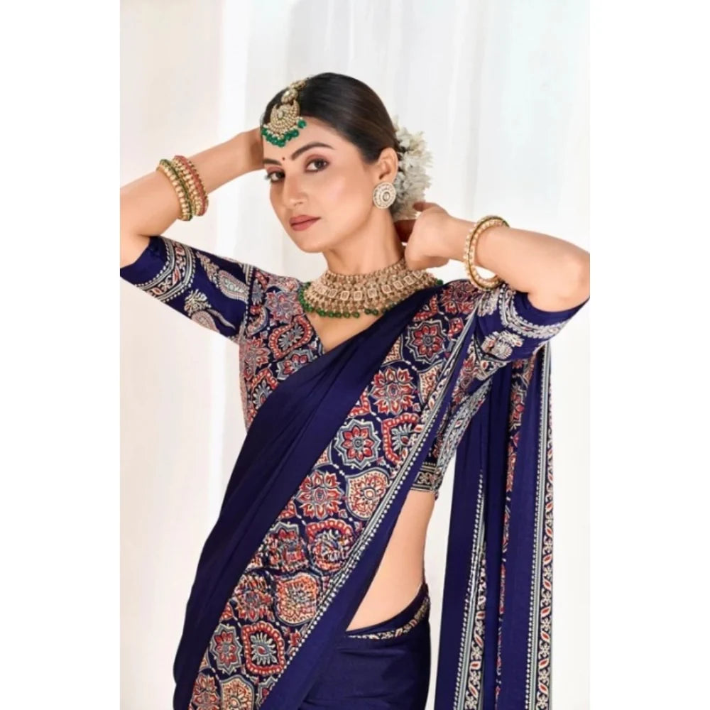 Crepe Printed Sarees